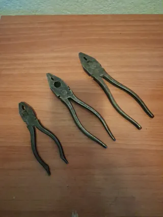 Alicates antiguos - Set de 3