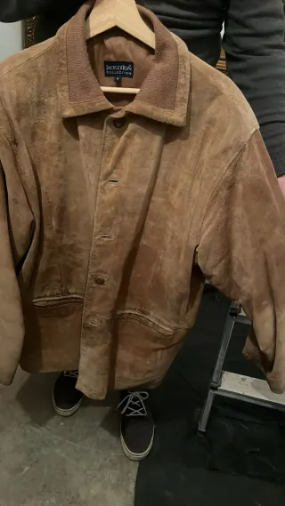 Chaqueta Hombre Ante  Talla g