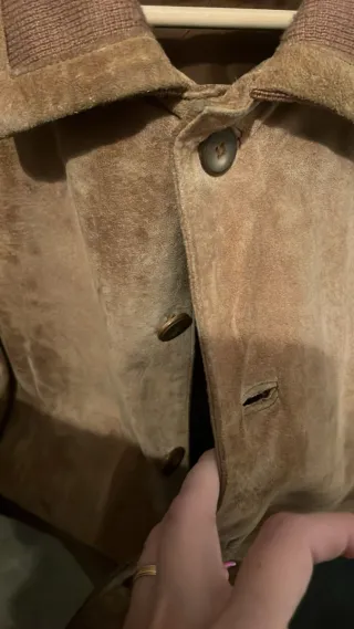 Chaqueta Hombre Ante  Talla g