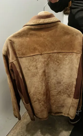 Chaqueta Hombre Ante  Talla g