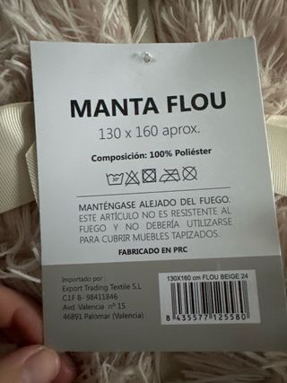 Manta polar nueva suave 130x160 cm