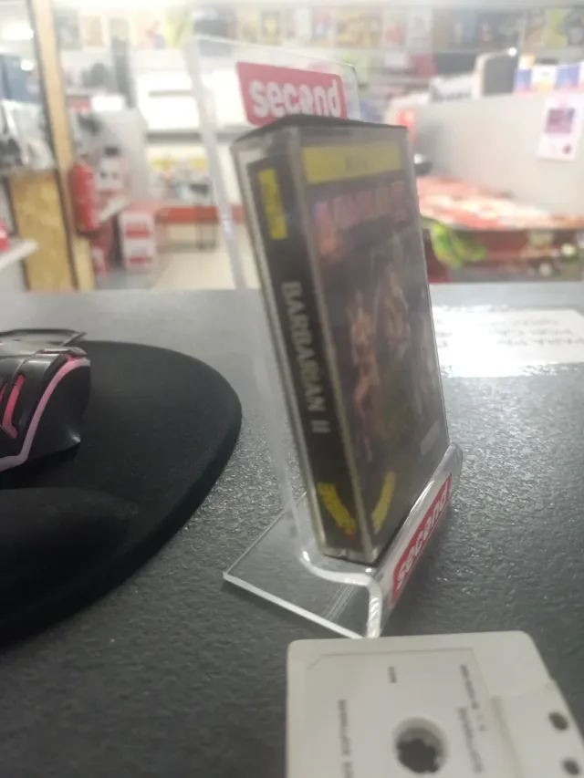 Juego MSX Barbarian II Erbe Software