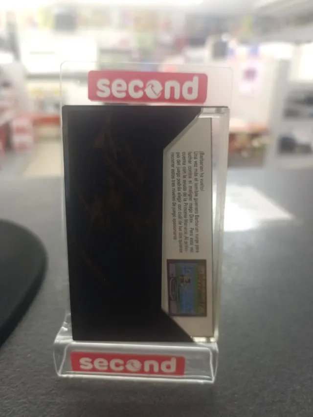 Juego MSX Barbarian II Erbe Software