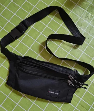 Marsupio LINKWARE nero uomo