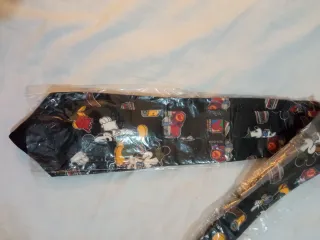 Corbata negra de Disney edición Mickey unlimited