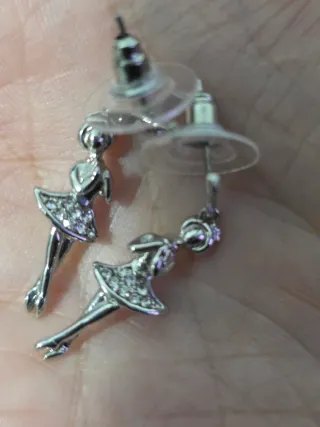 Conjunto bailarina collar y pendientes