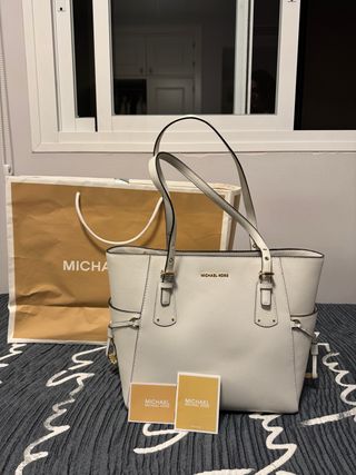 Bolso Michael Kors Blanco Original