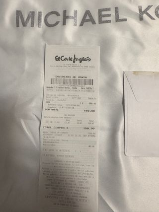 Bolso Michael Kors Blanco Original