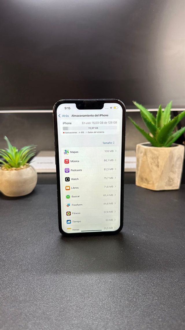iPhone 13 100% Salud Batería