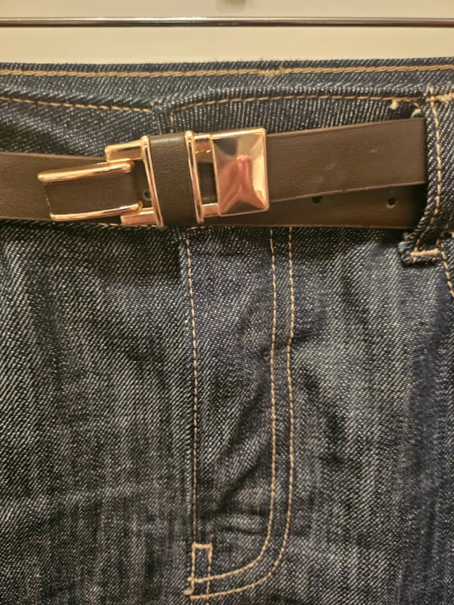 Falda mini vaquera Zara