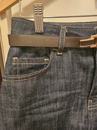 Falda mini vaquera Zara