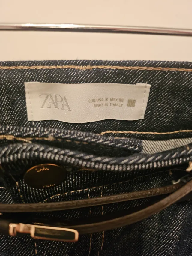 Falda mini vaquera Zara