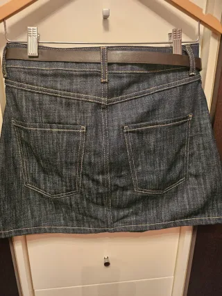 Falda mini vaquera Zara