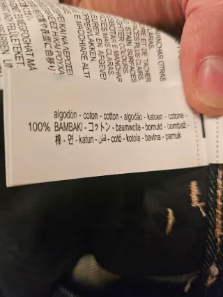 Falda mini vaquera Zara