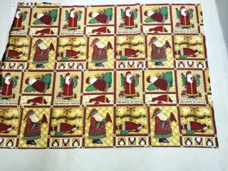 Panel de tela de Santa Claus