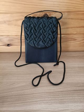 Bolso Negro de Mano de Fiesta.