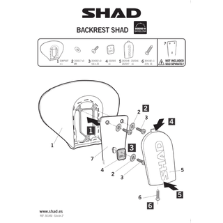 Respaldo Shad Negro Sin Logo