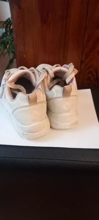 Zapatillas Skechers Beige/Blanco