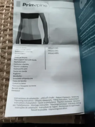 Faja Abdominal 3 Bandas . Un soporte abdominal