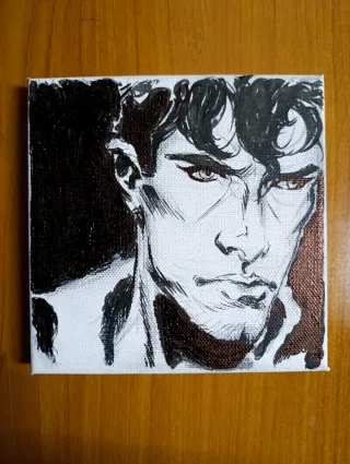 Quadro ritratto Dylan Dog