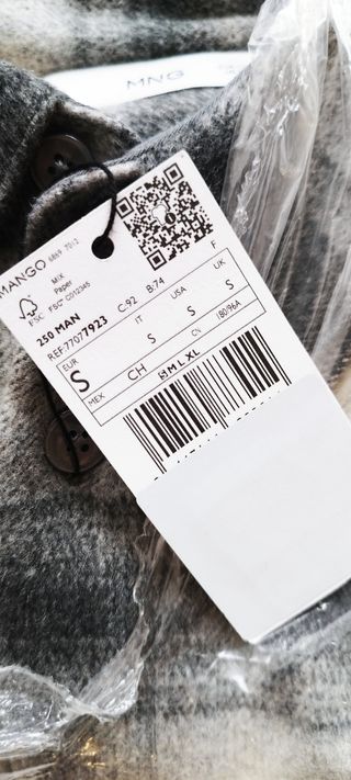 Camisa Mango Chico Nueva