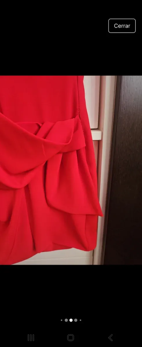 Mono Zara Rojo Talla S