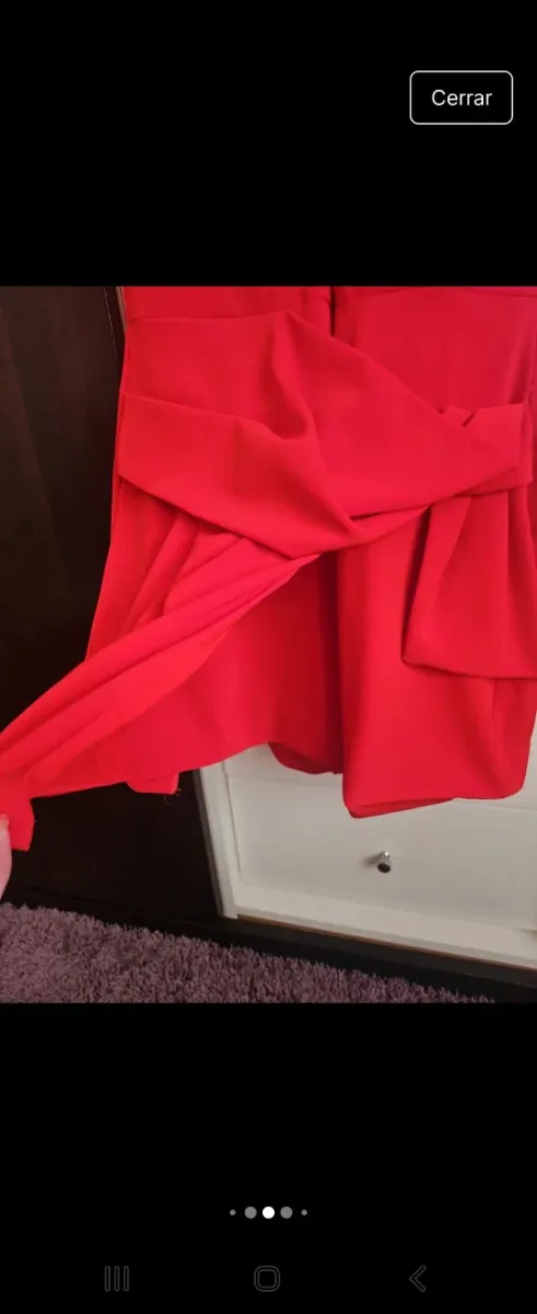 Mono Zara Rojo Talla S