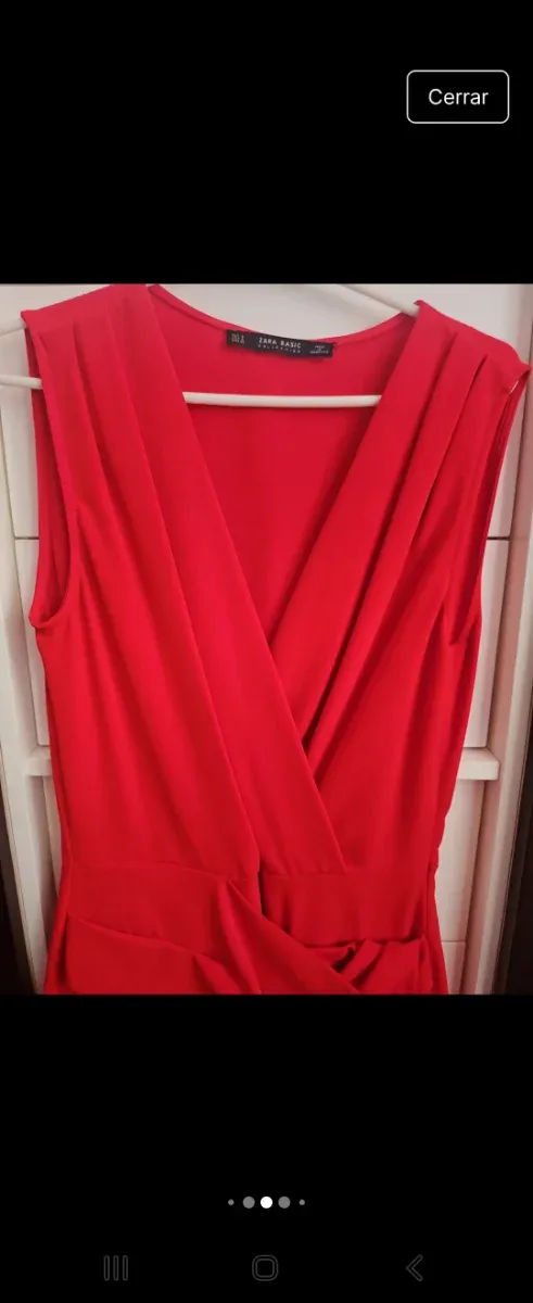 Mono Zara Rojo Talla S