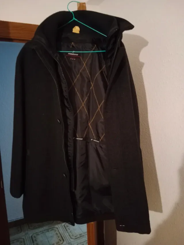 Cappotto Forecast Nero Uomo. Taglia XL.