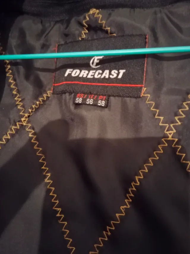 Cappotto Forecast Nero Uomo. Taglia XL.