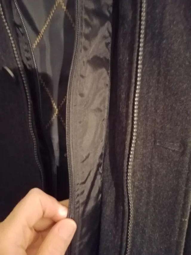 Cappotto Forecast Nero Uomo. Taglia XL.