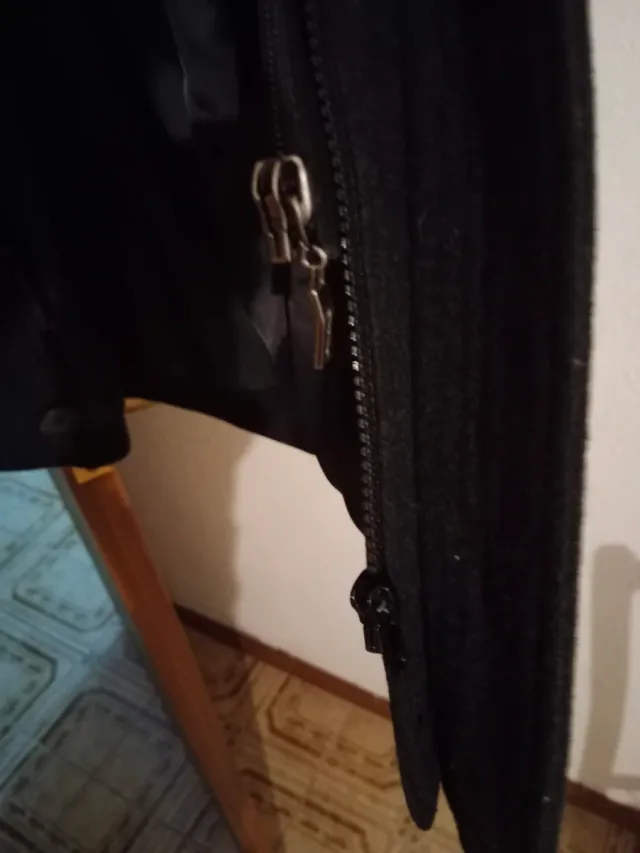 Cappotto Forecast Nero Uomo. Taglia XL.