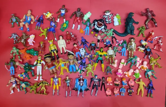 Lote figuras años 80's