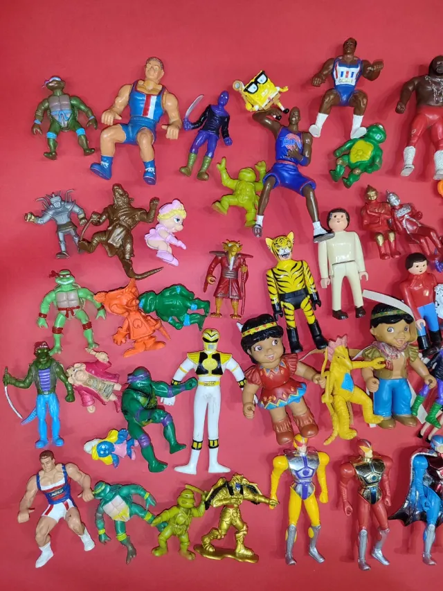 Lote figuras años 80's