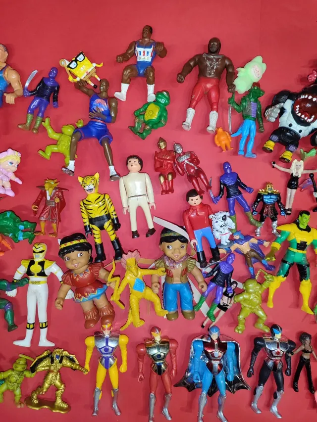 Lote figuras años 80's