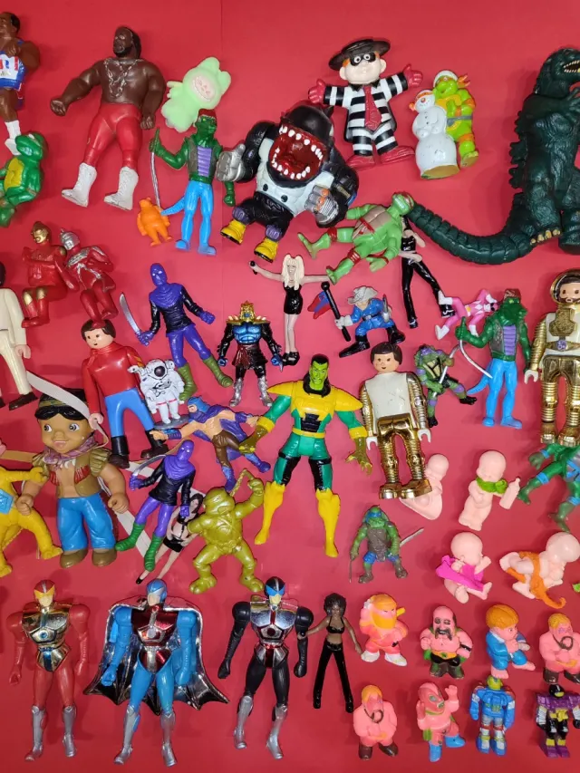 Lote figuras años 80's