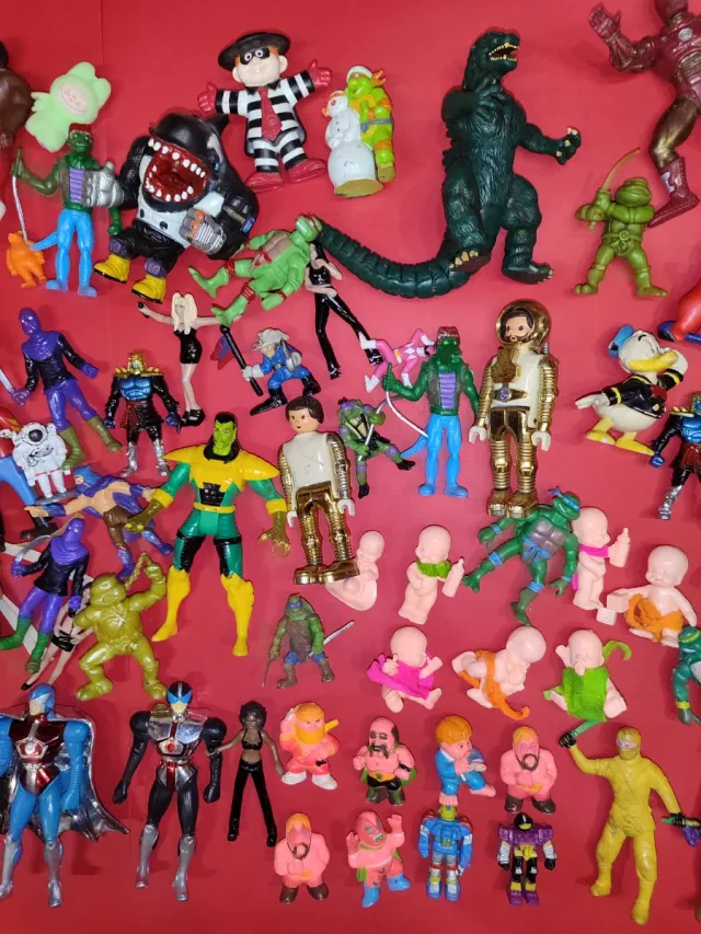 Lote figuras años 80's