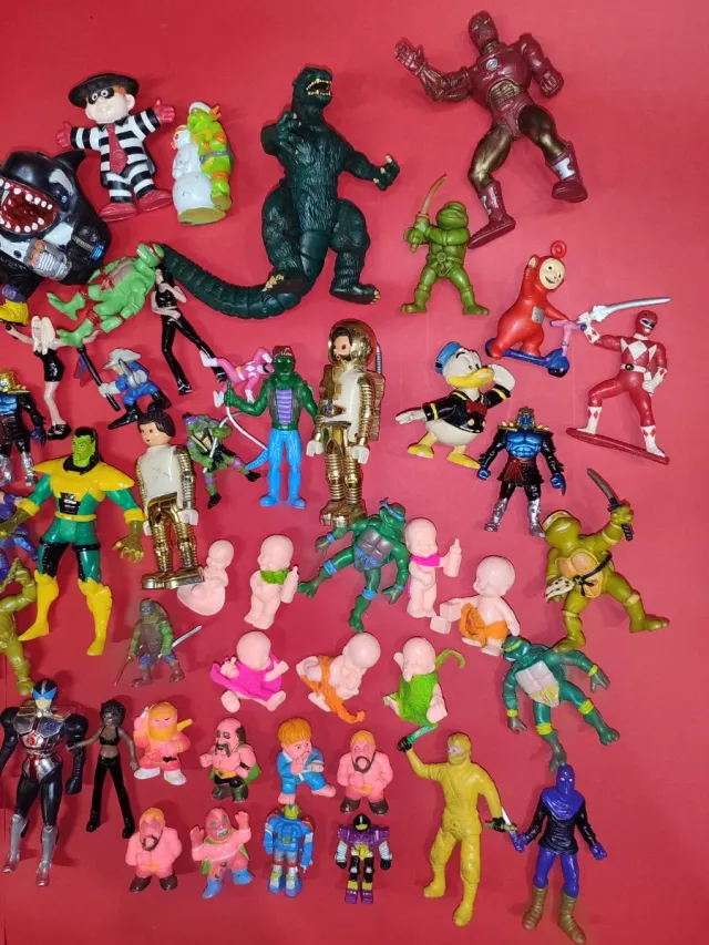 Lote figuras años 80's