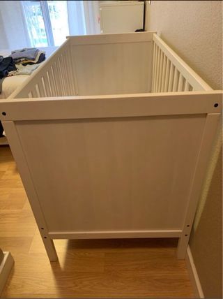 Cuna Ikea Sundvik con colchón