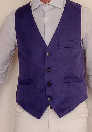 Chaleco de traje para hombre.