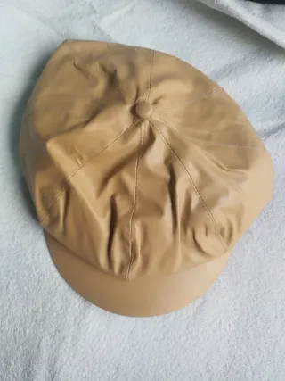 Gorra vintage polipiel unisex talla M