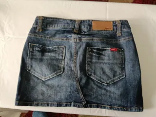 Falda vaquera Only azul