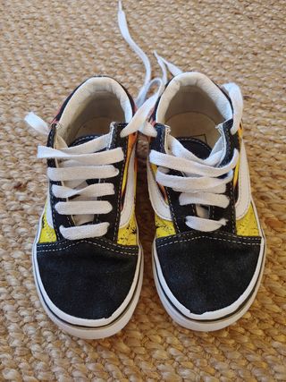 Zapatillas vans niño talla 27