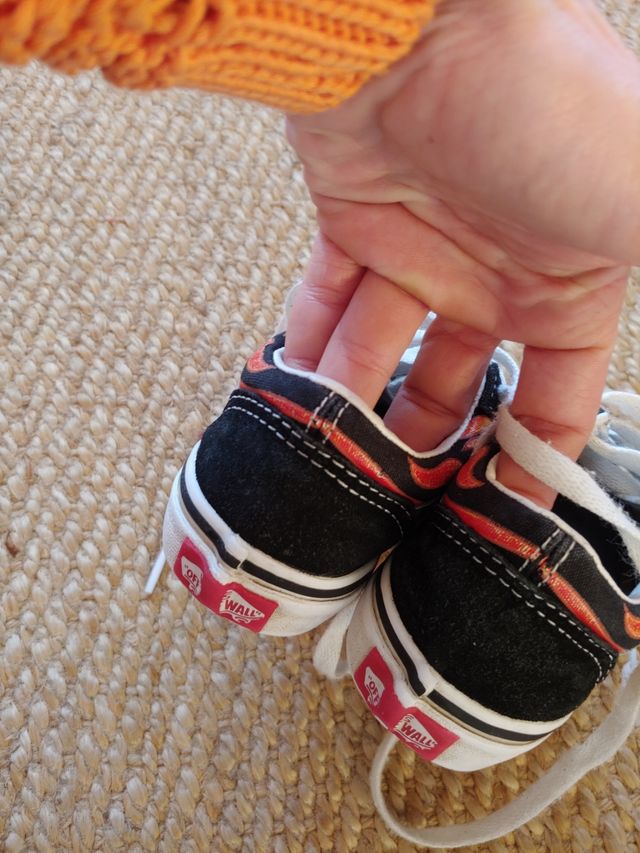 Zapatillas vans niño talla 27
