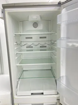 Super oferta pack  Nevera plateada Anonic lavadora