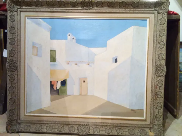 Óleo Ibiza J. Serra