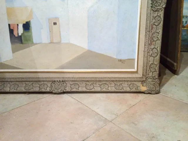 Óleo Ibiza J. Serra