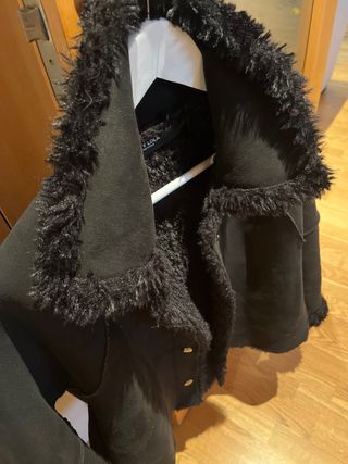 Cazadora Bimba y Lola ante y borrego reversible