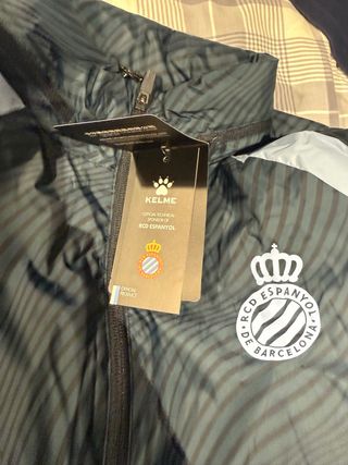 Chubasquero RCD Espanyol Kelme Negro