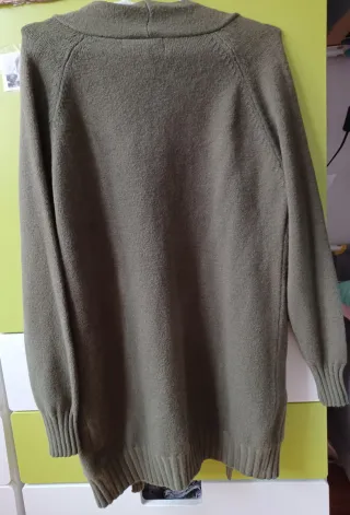 Cárdigan Mujer Talla S/M Verde Oliva